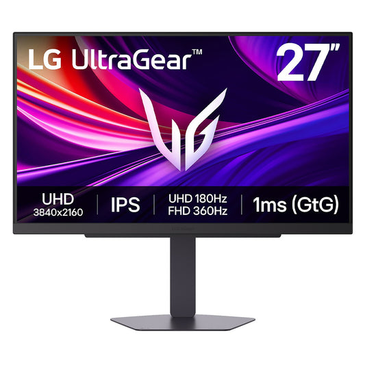 LG 27" LED - UltraGear 27G810A-B Monitor PC 4K - 3840 x 2160 pixel - 1 ms (da grigio a grigio) - 16/9 - Pannello IPS - 180 Hz