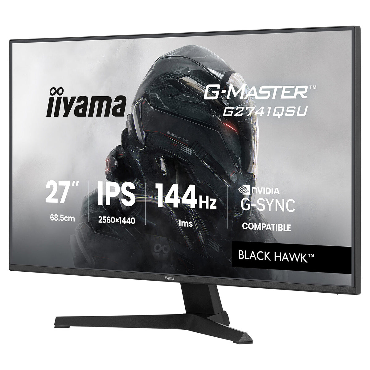 Nota iiyama 27" LED - G-Master G2741QSU-B1 Black Hawk
