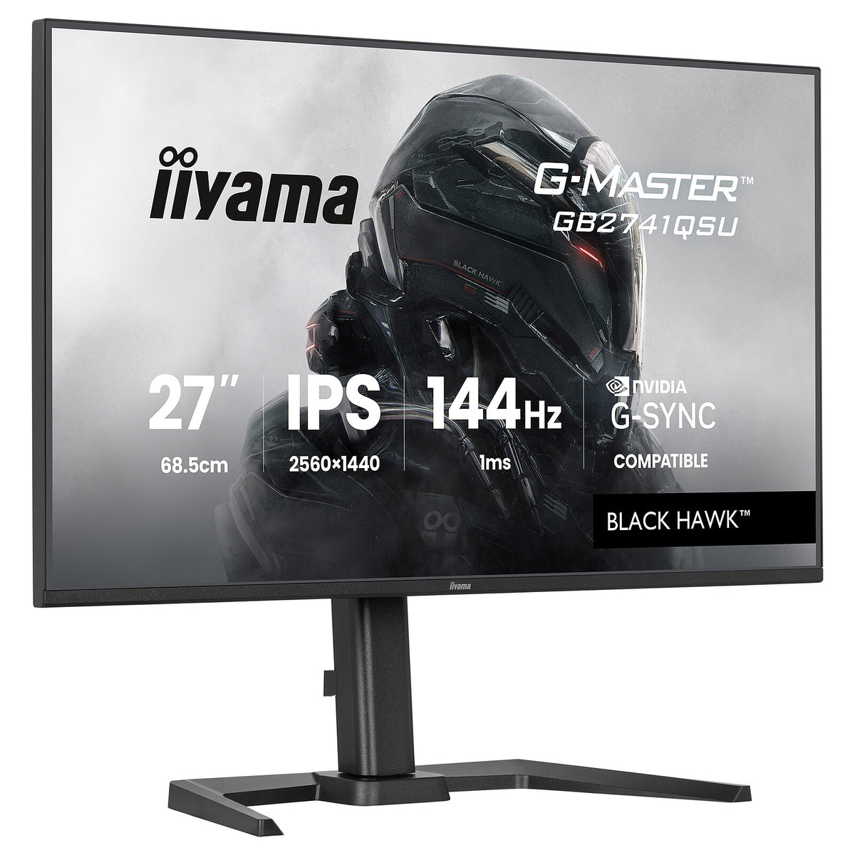 Nota iiyama 27" LED - G-Master GB2741QSU-B1 Black Hawk