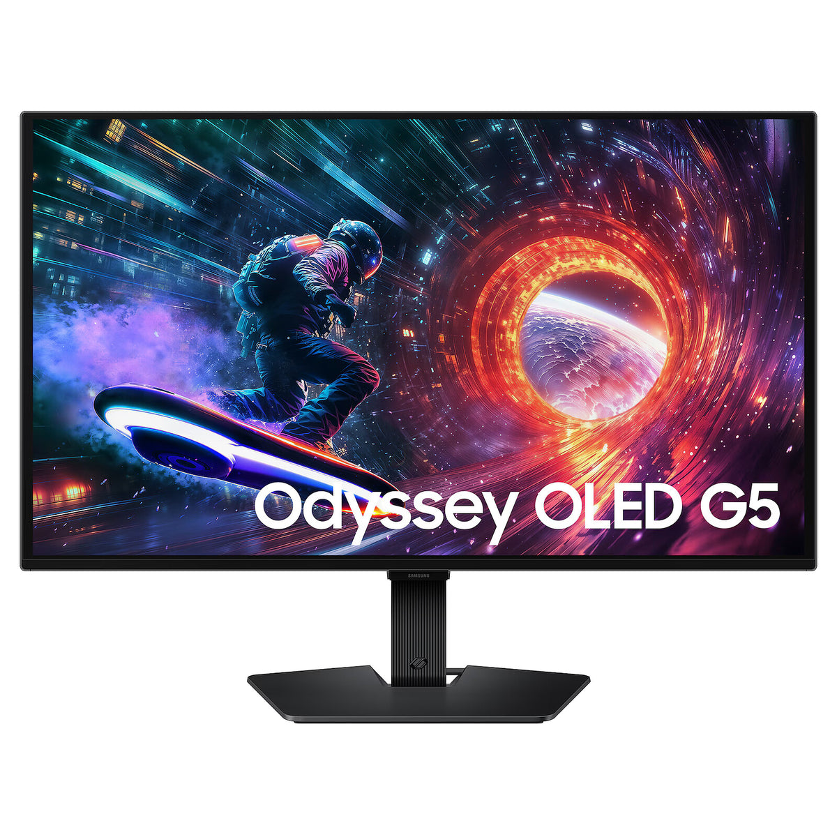 Samsung 27" OLED - Odyssey G5 S27FG500SU Monitor PC 2.5K - 2560 x 1440 pixel - 0,03 ms (da grigio a grigio) - 16/9 - Pannello