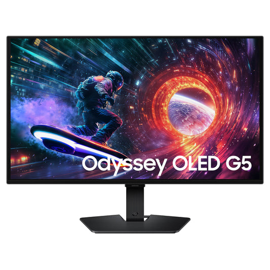 Samsung 27" OLED - Odyssey G5 S27FG500SU Monitor PC 2.5K - 2560 x 1440 pixel - 0,03 ms (da grigio a grigio) - 16/9 - Pannello