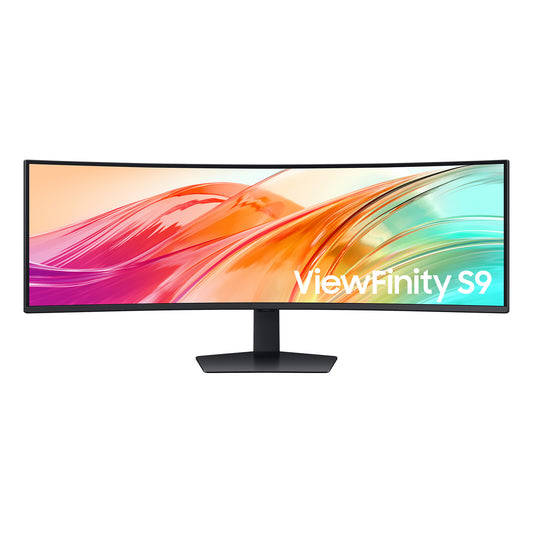 Samsung 49" LED - ViewFinity S9 S49F950UAU Schermo PC 5K - 5120 x 1440 pixel - 5 ms (da grigio a grigio) - Formato 32:9 - Pan