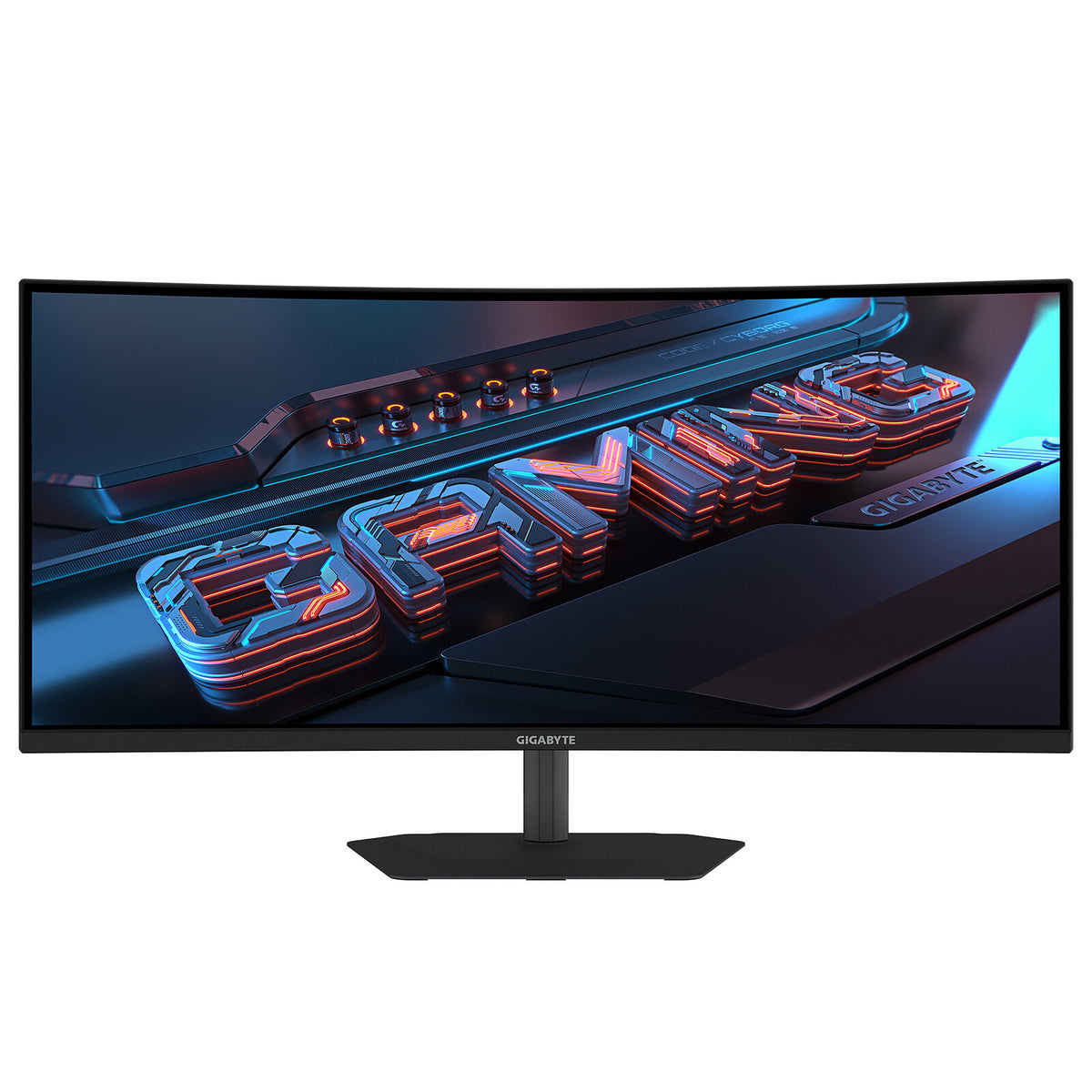 Gigabyte 34" LED - G34WQC2 Monitor PC UltraWide WQHD - 3440 x 1440 pixel - 1 ms (grigio su grigio) - 21/9 - Pannello VA curvo