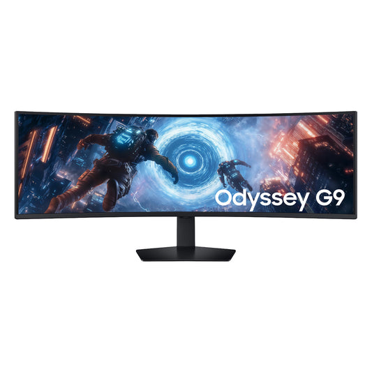 Samsung 49" - Odyssey G9 G91F S49FG910EU Schermo PC 5K - 5120 x 1440 pixel - 1 ms (grigio su grigio) - 32/9 - Pannello VA cur