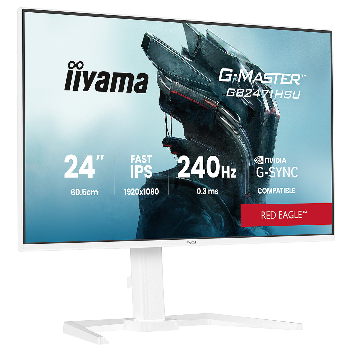 Nota iiyama 23.8" LED - G-Master GB2471HSU-W1 Red Eagle