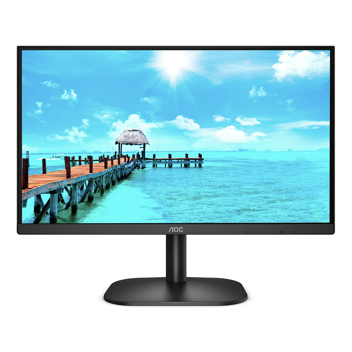 AOC 21.5" LED - 22B2H Schermo PC Full HD 1080p - 1920 x 1080 pixel - 4 ms (da grigio a grigio) - Formato widescreen 16/9 - Pa