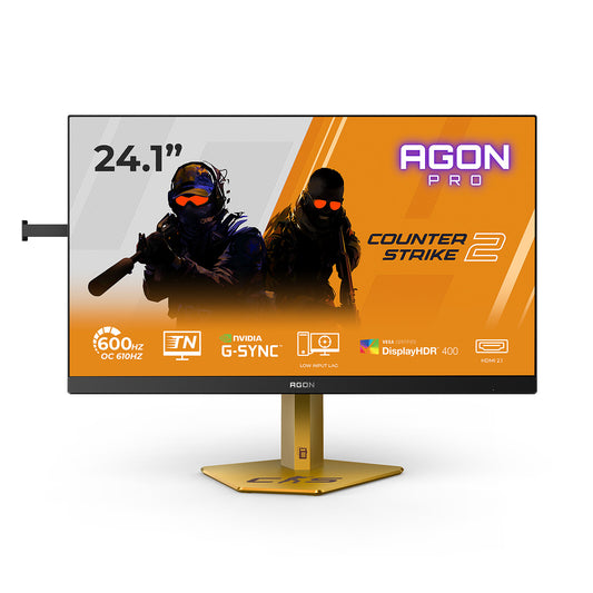AOC 24.1" LED - AGON PRO CS24A Schermo PC Full HD - 1920 x 1080 pixel - 0,5 ms (da grigio a grigio) - 16/9 - Pannello Ultra-F
