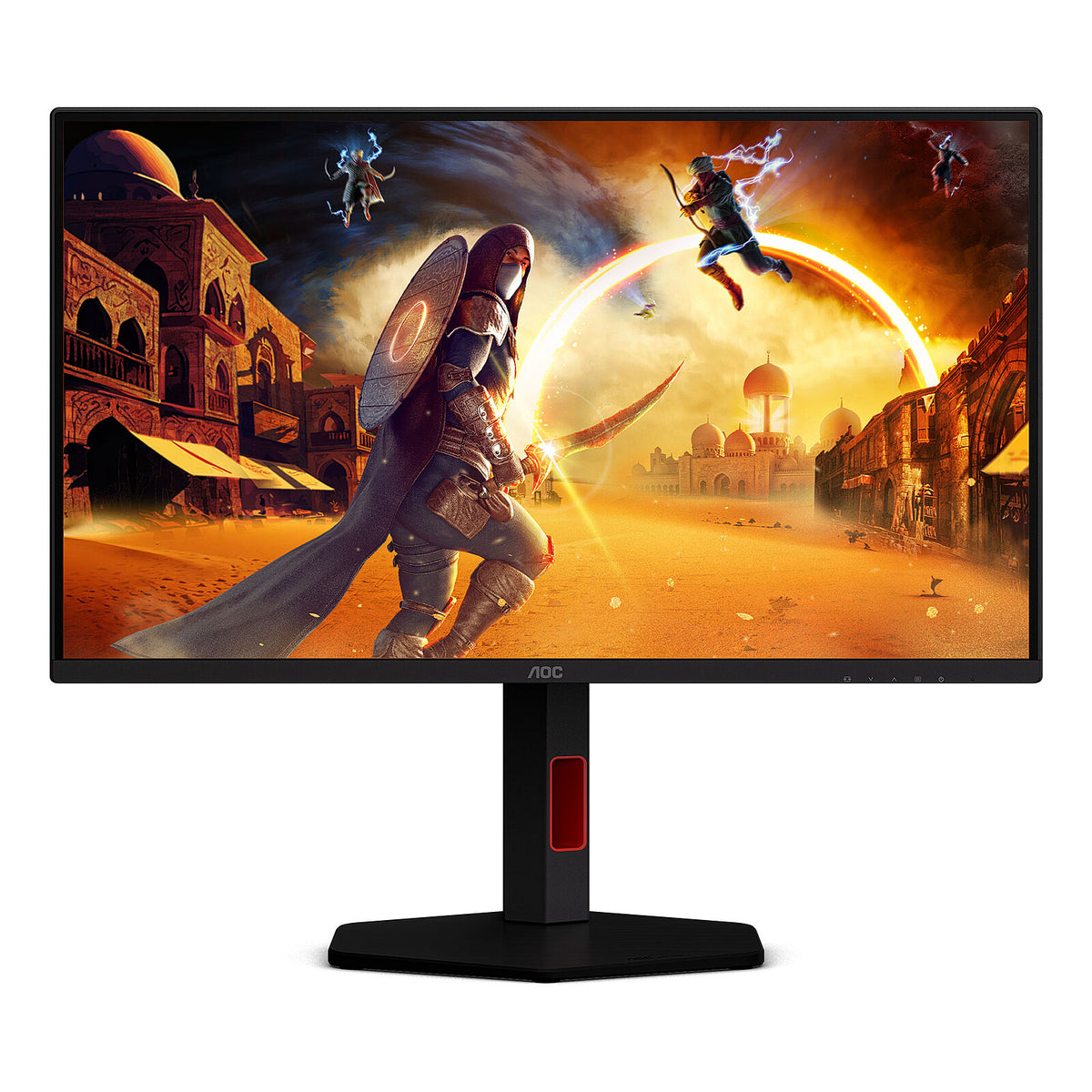 AOC 24.5" LED - G4 25G4KUR Schermo PC Full HD 1080p - 1920 x 1080 pixel - 1 ms (grigio su grigio) - 16/9 - Pannello IPS - 400