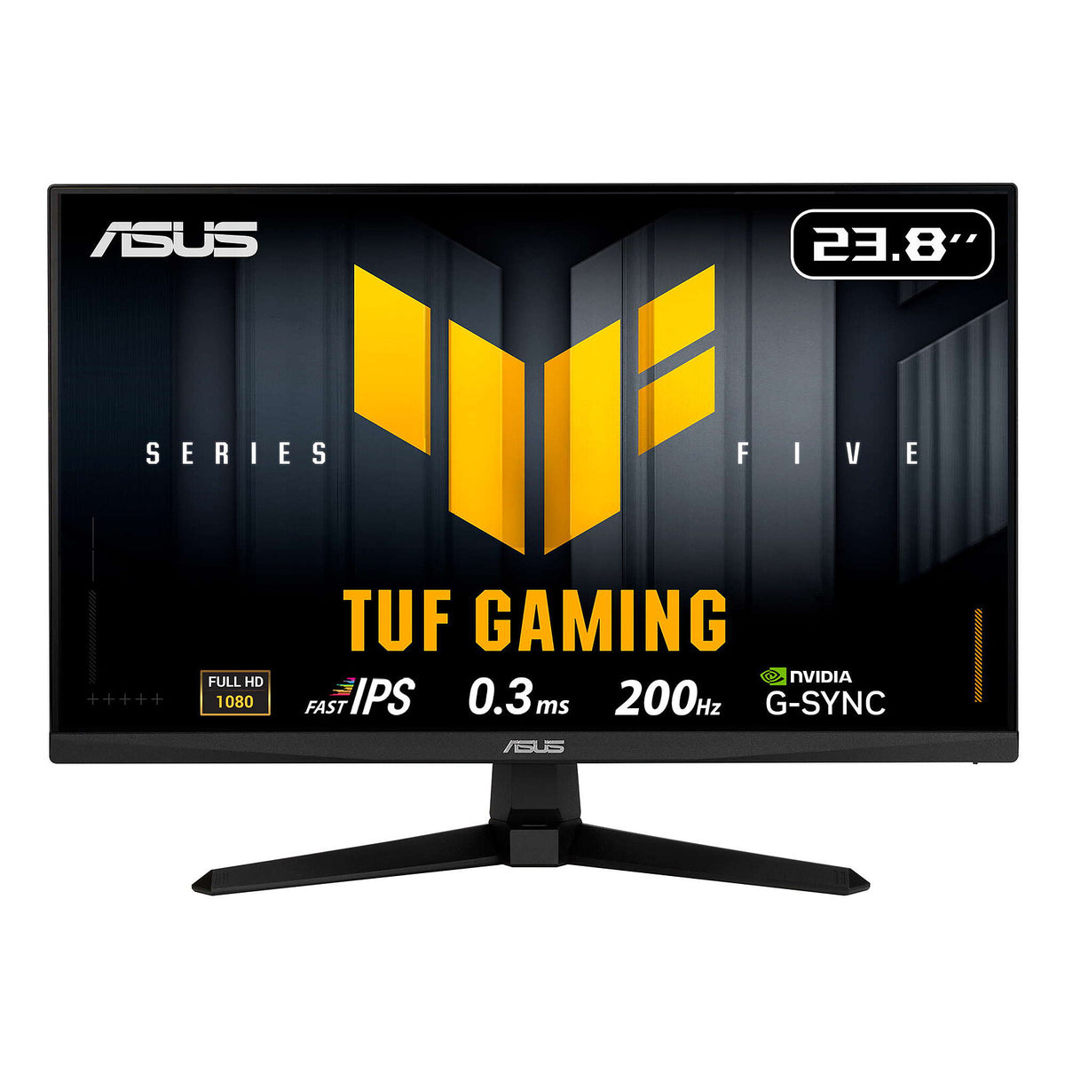 ASUS 23.8" LED - TUF Gaming VG249Q5A Monitor PC Full HD 1080p - 1920 x 1080 pixel - 0,3 ms (da grigio a grigio) - 16/9 - Pann