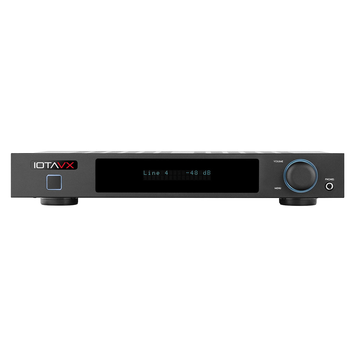 IOTAVX SA3 Amplificatore stereo 2 x 45 W - Convertitore DAC Wolfson 192 kHz/24 bit - 5 ingressi analogici - 2 ingressi digitali - Uscita subwoofer - Cuffie 6,35 mm