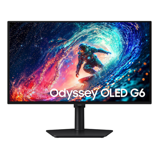 Samsung 27" QD-OLED - Odyssey G6 S27HG612SU Ecran PC 2.5K - 0.03 ms (gris à gris) - 16/9 - Pannello QD-OLED - HDR10+ Gaming -