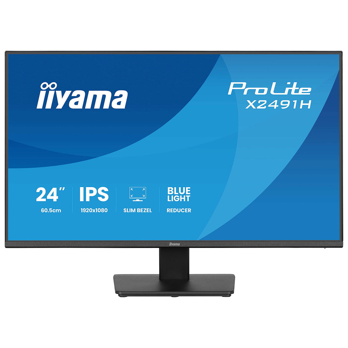 iiyama 23.8" LED - ProLite X2491H-B1 Ecran PC Full HD 1080p - 1920 x 1080 pixels - 1 ms (MRPT) - 16/9 - Pannello IPS - 120 Hz