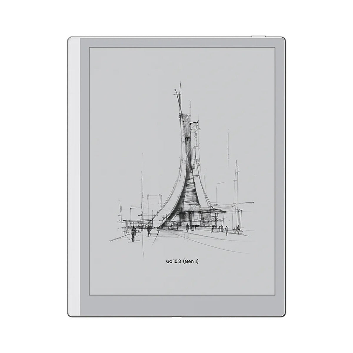 Boox Go 10.3" (Gen II) Bianco Lettore eBook - Schermo touch HD 10.3" 2480 x 1860 - Android 15 - Wi-Fi/Bluetooth - 64 Go - USB-C - Stylet InkSense Plus