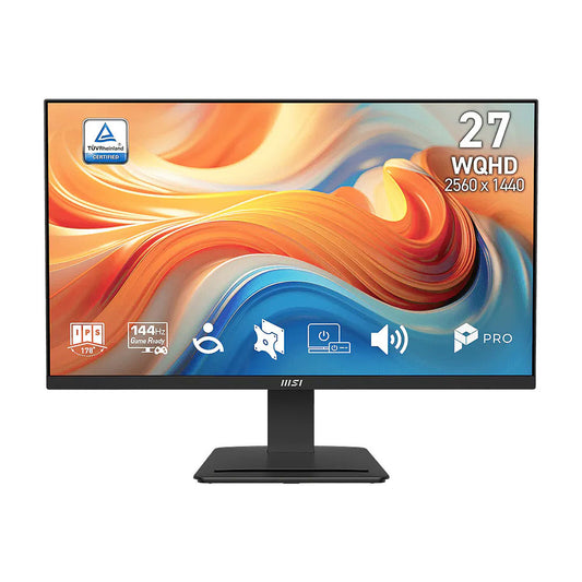 MSI 27" LED - PRO MP273Q E14 Monitor PC 2.5K - 2560 x 1440 pixel - 1 ms (MPRT) - 16/9 - Pannello IPS - 144 Hz - HDR - Adaptiv