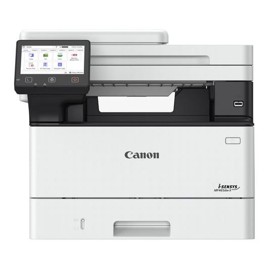 Canon i-SENSYS MF465dw II Stampante multifunzione laser monocromatica 4-in-1, fronte/retro automatico, schermo LCD a colori t