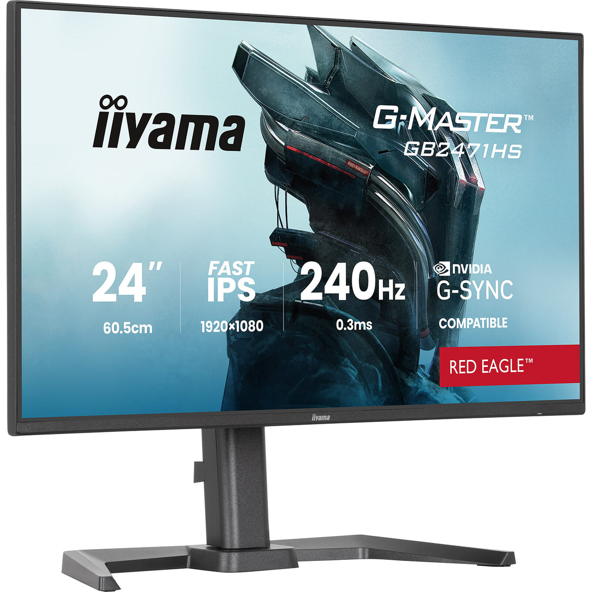 Nota iiyama 23.8" LED - G-Master GB2471HS-B1 Red Eagle