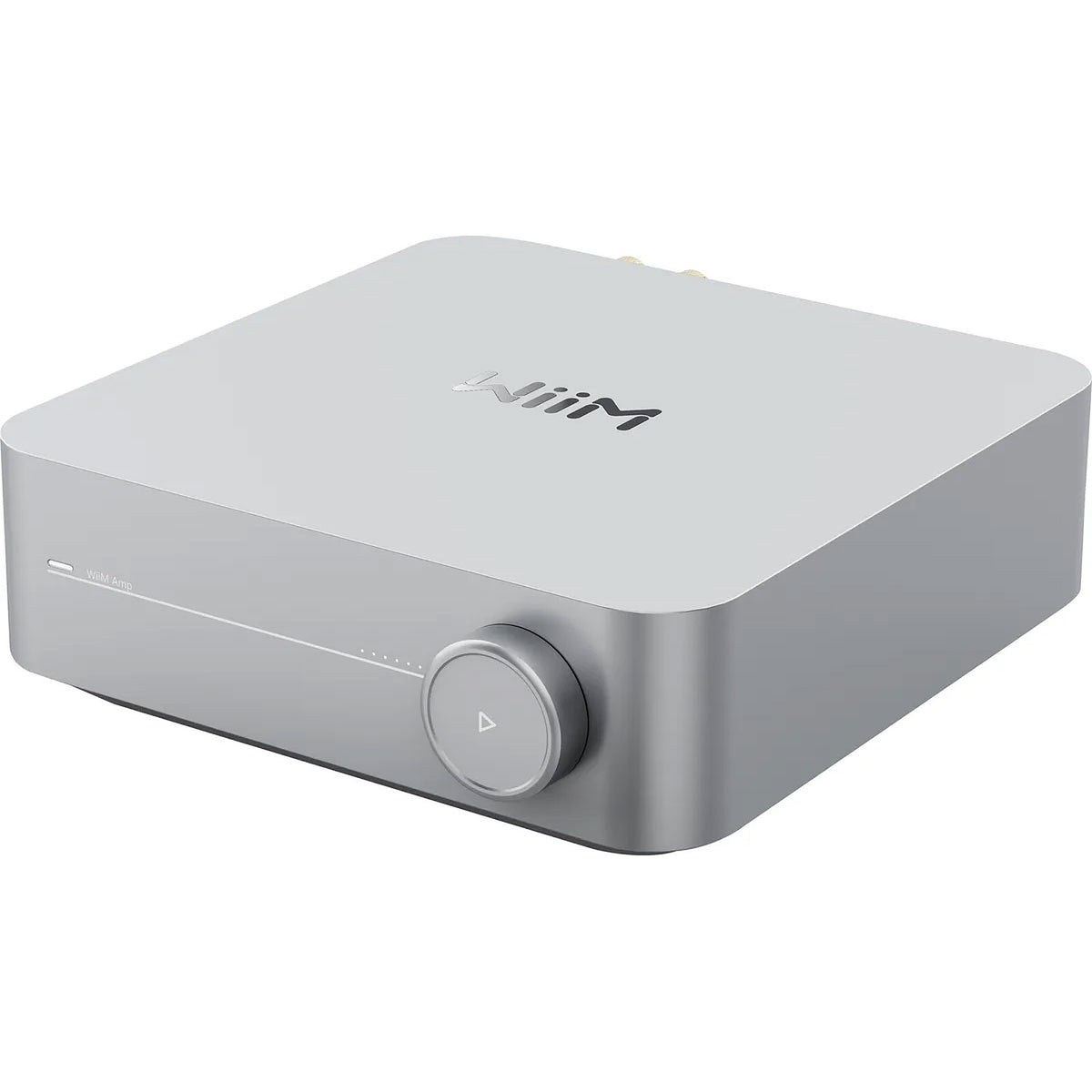 WiiM AMP Argento Amplificatore stereo connesso 2 x 120 Watts - DAC ESS 24 bits/192 kHz - Wi-Fi/Bluetooth - AirPlay 2 - Chromecast - HDMI ARC - Ethernet - Multiroom - Spotify Connect/TIDAL Connect