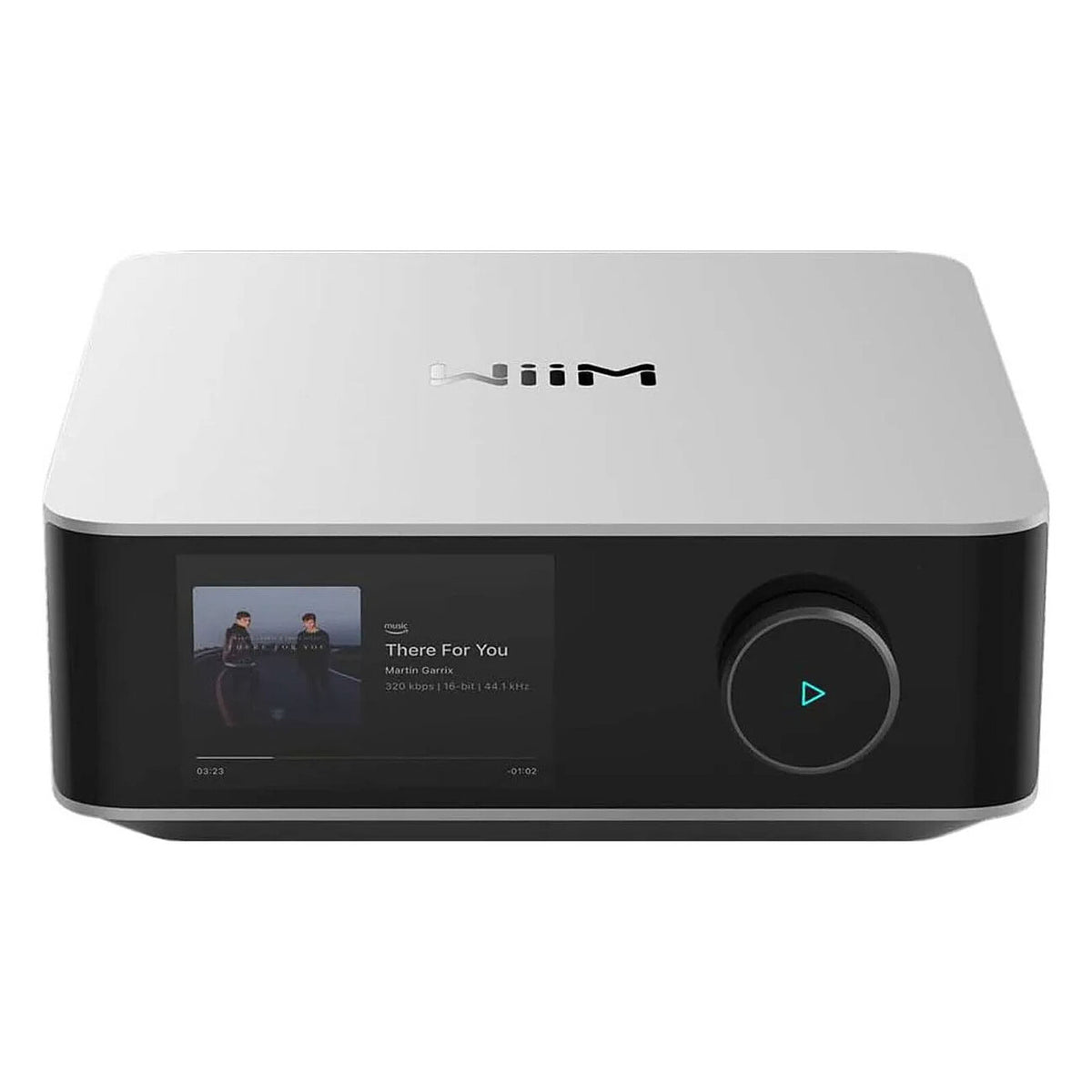 WiiM AMP Ultra Argento Ampli connesso stereo 2 x 200 Watt - DAC ESS Sabre 32 bit/384 kHz - Wi-Fi 6E/Bluetooth 5.3 - Chromecast - HDMI ARC - Ethernet - USB-A - Multiroom - Spotify Connect/TIDAL Connect