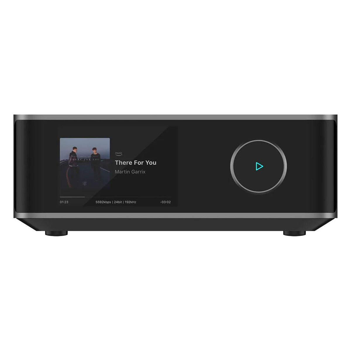 WiiM AMP Ultra Space Grey Ampli connesso stereo 2 x 200 Watts - DAC ESS Sabre 32 bits/384 kHz - Wi-Fi 6E/Bluetooth 5.3 - Chromecast - HDMI ARC - Ethernet - USB-A - Multiroom - Spotify Connect/TIDAL Connect