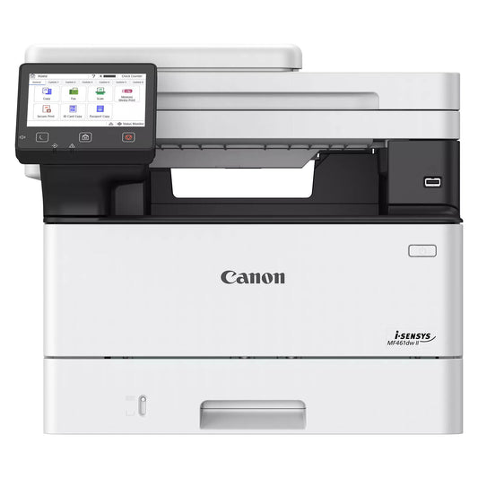 Canon i-SENSYS MF461dw II Stampante multifunzione laser monocromatica 3-in-1, fronte/retro automatico, schermo LCD a colori t
