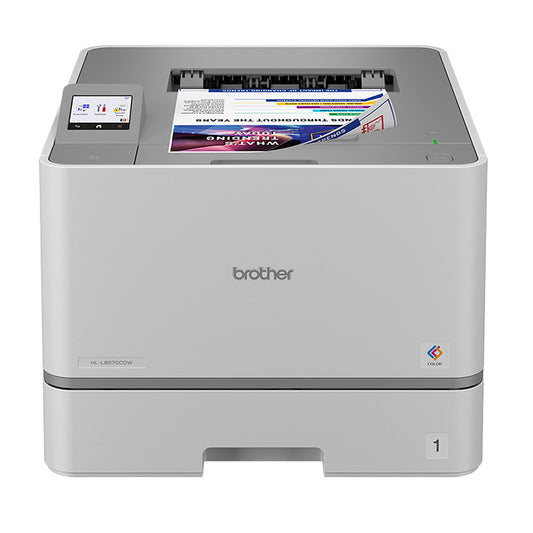 Brother HL-L8570CDW Stampante laser a colori (USB 2.0/Wi-Fi/Ethernet Gigabit/NFC)