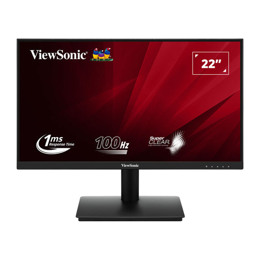 ViewSonic 21.5" LED - VA220-H Monitor PC Full HD 1080p - 1920 x 1080 pixels - 1 ms (MPRT) - 16/9 - Pannello VA - 100 Hz - HDM