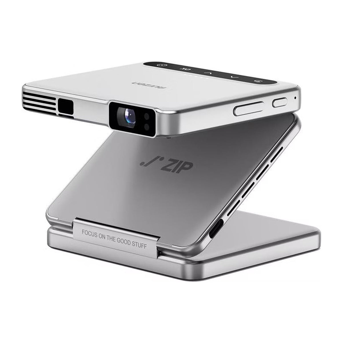 Aurzen ZIP Argento Videoproiettore portatile LED DLP - 720p - 100 Lumens - Wi-Fi/Bluetooth - USB-C - Audio 2x1 W