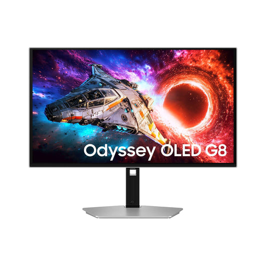 Samsung 27" QD-OLED - Odyssey G8 S27HG802SU Monitor PC 4K - 3840 x 2160 pixels - 0.03 ms (grigio a grigio) - 16/9 - Pannello 