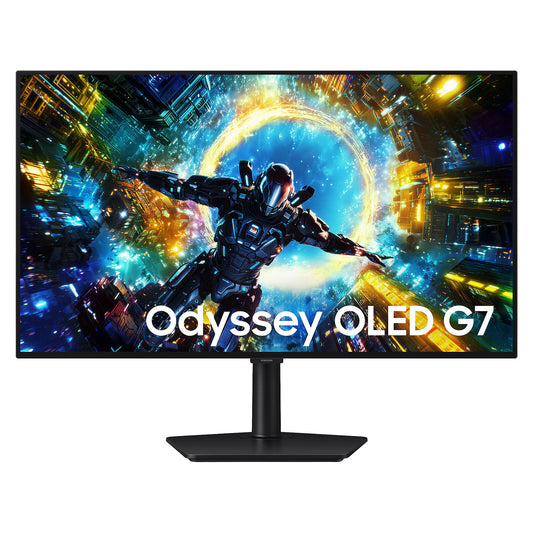 Samsung 32" OLED - Odyssey OLED G7 S32HG732SU Monitor PC 4K - 3840 x 2160 pixel - 0.03 ms (grigio su grigio) - 16/9 - Pannell