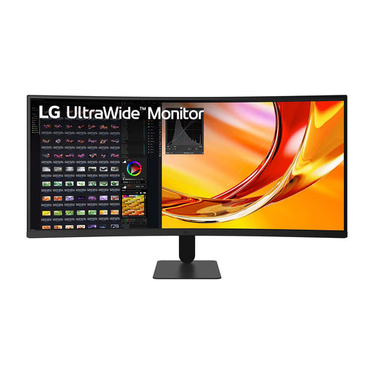 LG 34" LED - UltraWide 34U601B-B UltraWide WQHD - 3440 x 1440 pixel - 5 ms (grigio su grigio) - 21/9 - Pannello VA curvo - 12