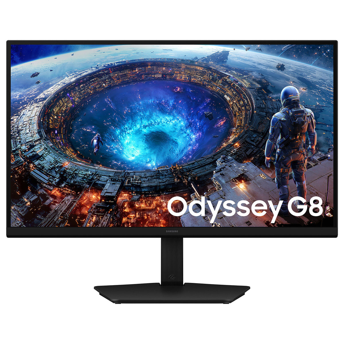 Samsung 27" LED - Odyssey G8 S27HG806EF Monitor PC 5K - 5120 x 2880 pixel - 1 ms (grigio su grigio) - 16/9 - Pannello Fast IP