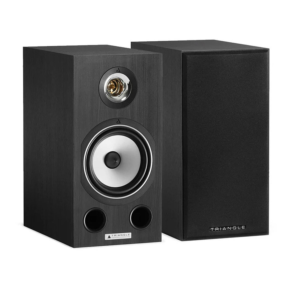 Triangle Comète Ez Nero Cenere Cassa da scaffale compatta 80 W Bass-Reflex (coppia)