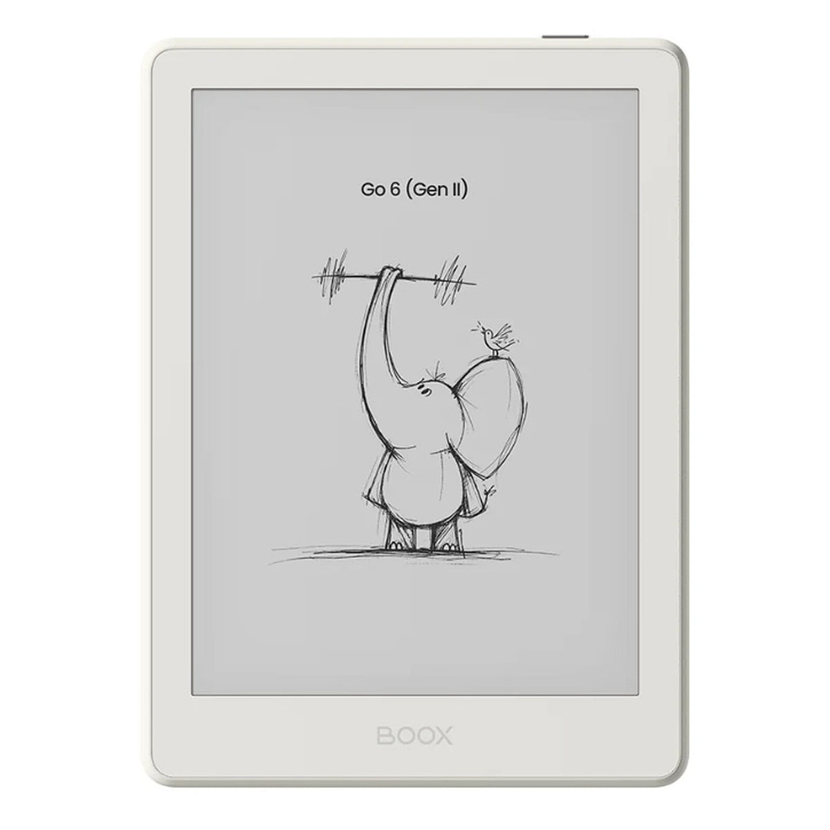 Boox Go 6" (Gen II) Shell Lettore eBook - Schermo E Ink Carta 1300 touch 6" 1448 x 1072 - 32 GB - Android 11 - Wi-Fi/Bluetooth 5.0 - microSD - USB-C