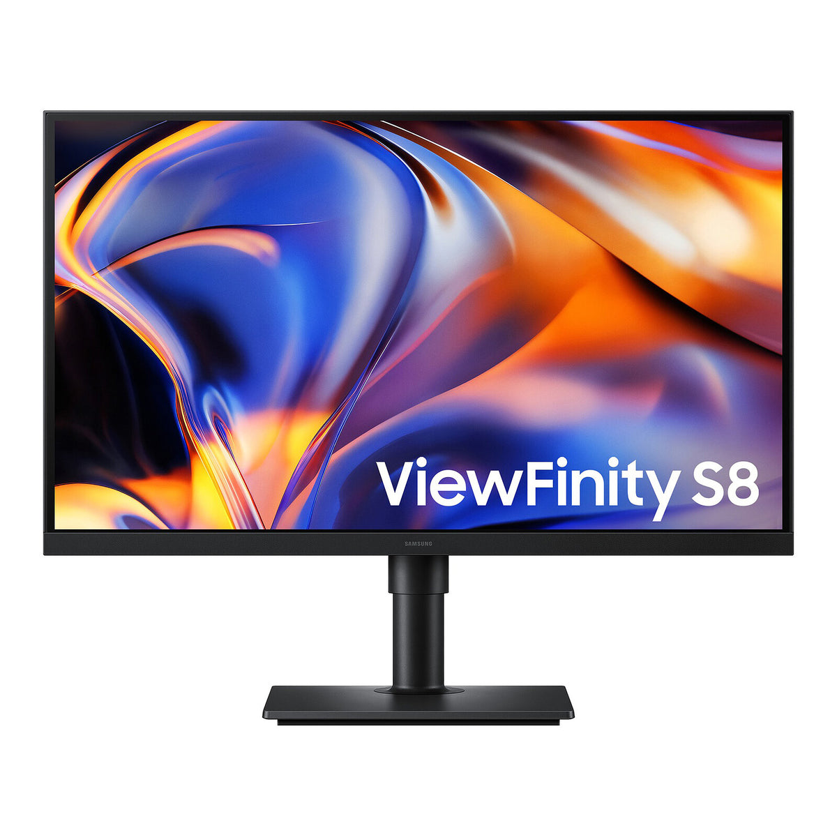 Samsung 27" LED - ViewFinity S8 S27H804EFA Monitor PC 5K - 5120 x 2880 pixel - 5 ms (grigio su grigio) - 16/9 - Pannello IPS 