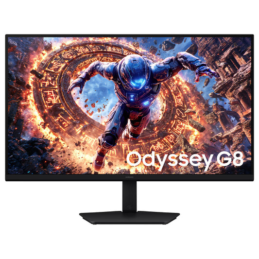 Samsung 27" LED - Odyssey G8 S32HG806ES Monitor PC 6K - 6144 x 3456 pixel - 1 ms (GtG) - 16/9 - Pannello IPS - HDR10+ Gaming 