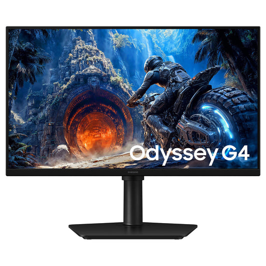 Samsung 25" LED - Odyssey G4 S25HG402EU Monitor PC Full HD 1080p - 1920 x 1080 pixel - 1 ms (grigio su grigio) - 16/9 - Panne