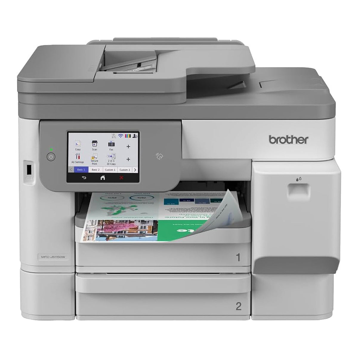 Brother MFC-J5115DW Stampante multifunzione a getto d'inchiostro a colori 4-in-1 A4 (USB 2.0 / Ethernet / Wi-Fi / Wi-Fi Direc
