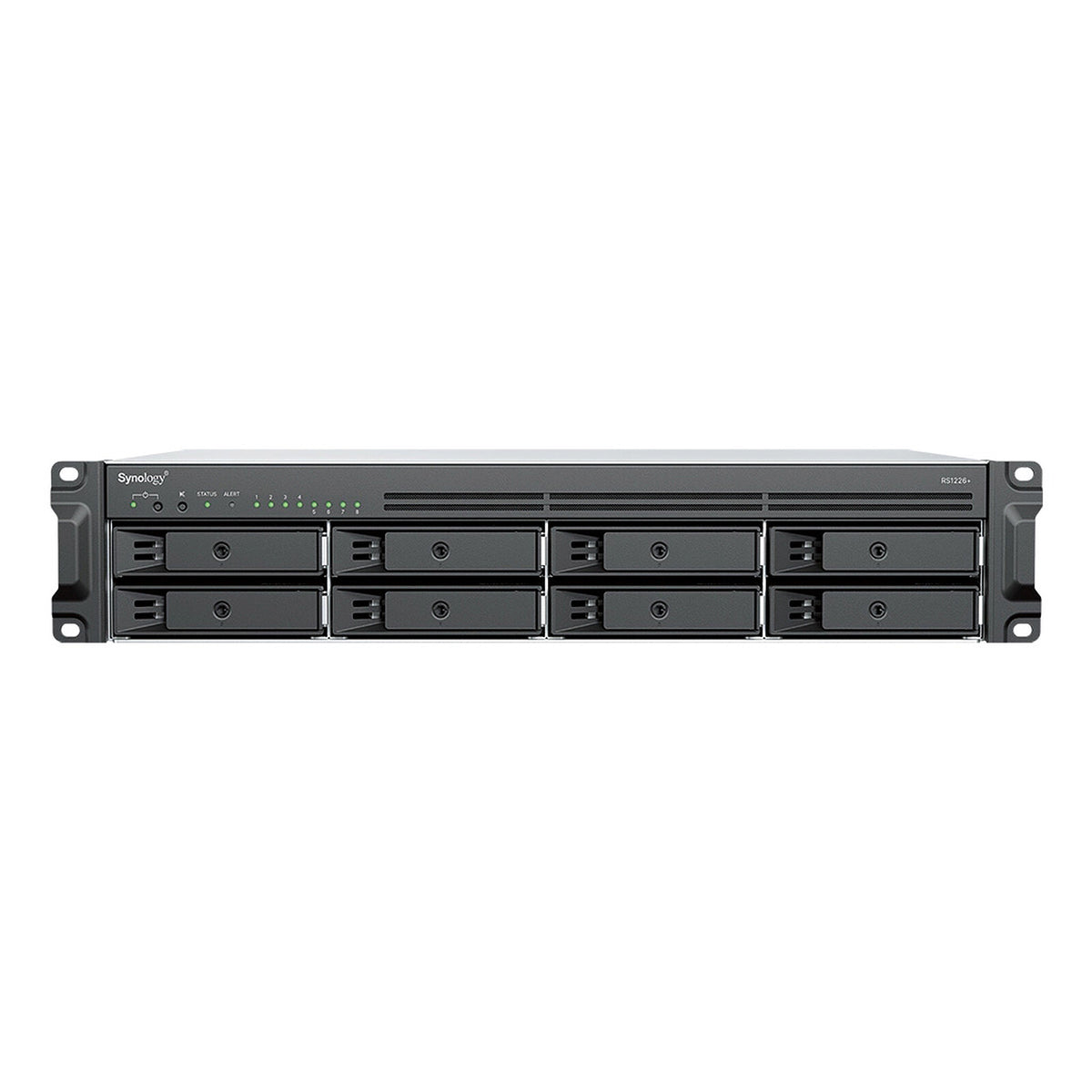 Synology RackStation RS1226+ Server NAS a 8 vani - 4 GB di RAM DDR4 ECC - AMD Ryzen V1500B (senza dischi rigidi)