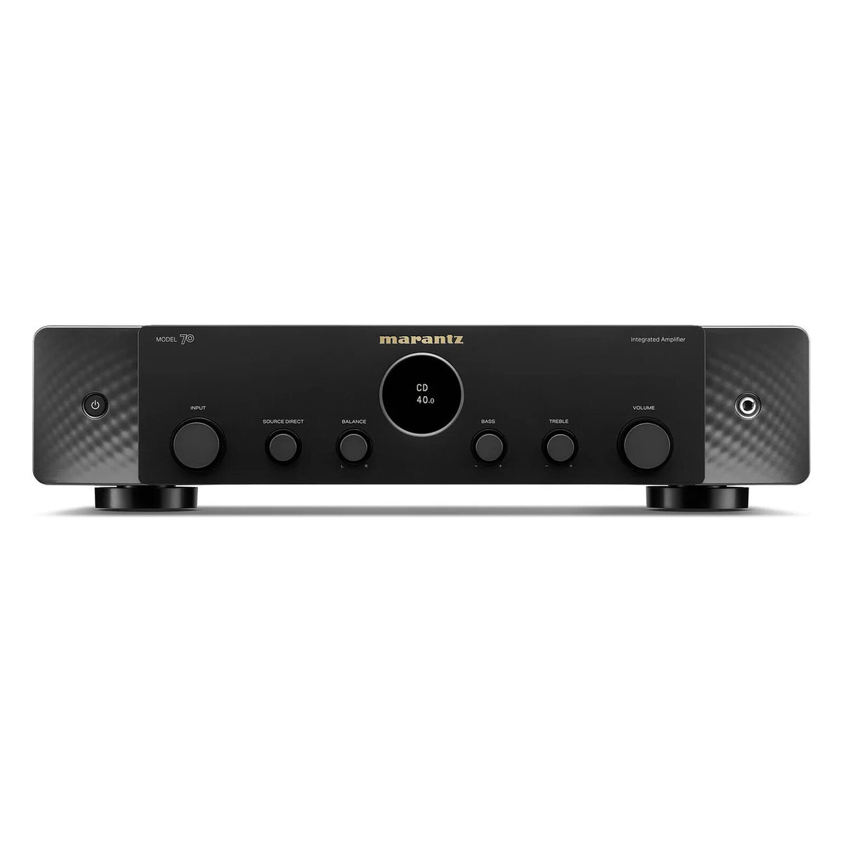 Marantz MODEL 70 Nero Amplificatore stereo integrato 2 x 50 Watt - Bluetooth aptX Adaptive - HDMI ARC, phono MM, S/PDIF ottico, S/PDIF coassiale
