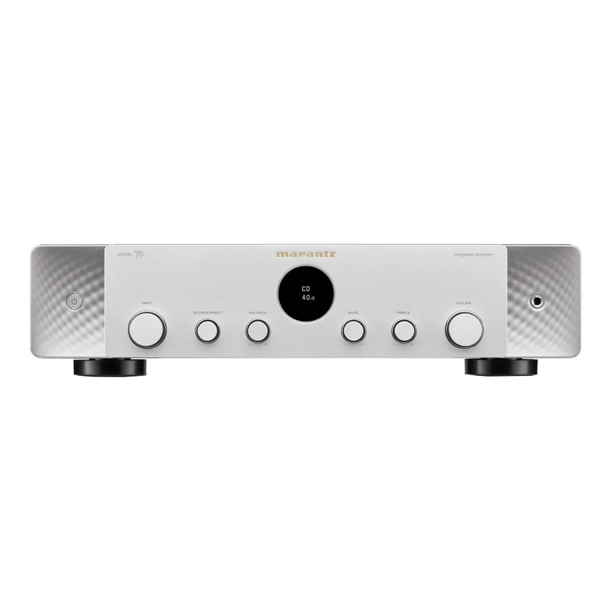 Marantz MODEL 70 Argento Amplificatore stereo integrato 2 x 50 Watt - Bluetooth aptX Adaptive - HDMI ARC, phono MM, S/PDIF ottico, S/PDIF coassiale