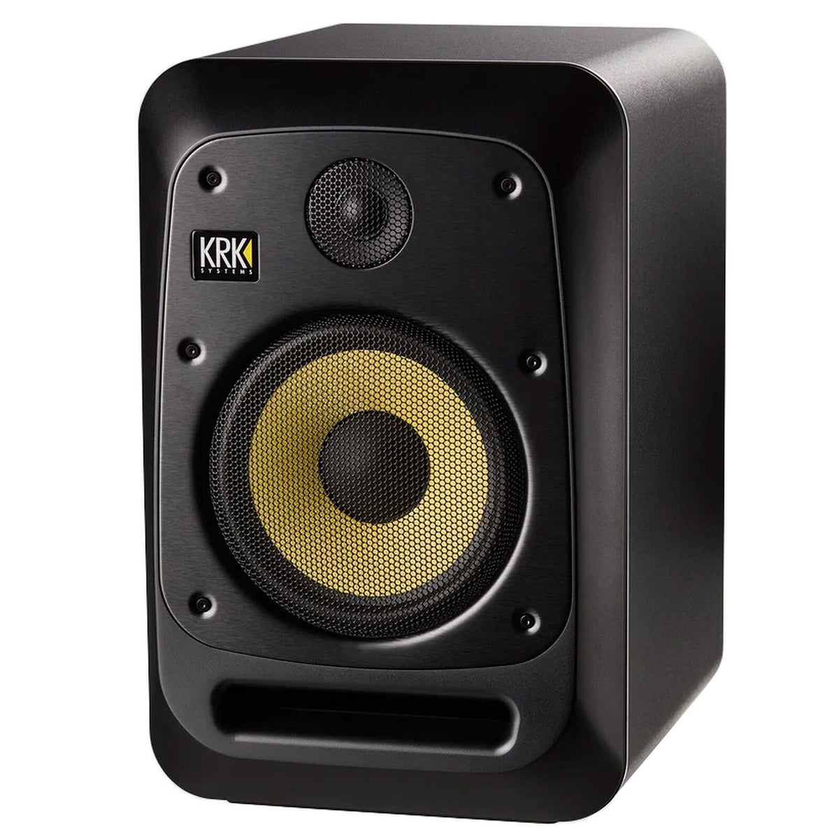 KRK V8 S5 Monitor attivo a 2 vie da 8" Bass Reflex amplificato da 455 Watt - XLR, jack bilanciato da 6,3 mm (singolo)