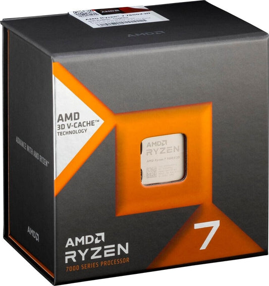 AMD Ryzen™ 7 7800X3D 8-core CPU, Socket AM5, Boxed (without cooler)