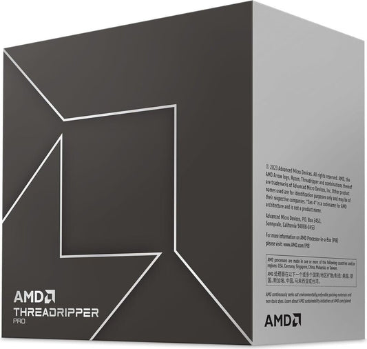AMD Ryzen™ Threadripper™ PRO 7965WX 24-core CPU, Socket sTR5, Boxed (without cooler)