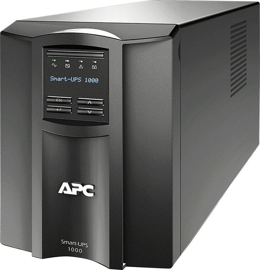 APC Smart UPS SMT1000IC, 1000VA, 8x C13, AVR, Display, SmartConnect + Slot, Surge Protection