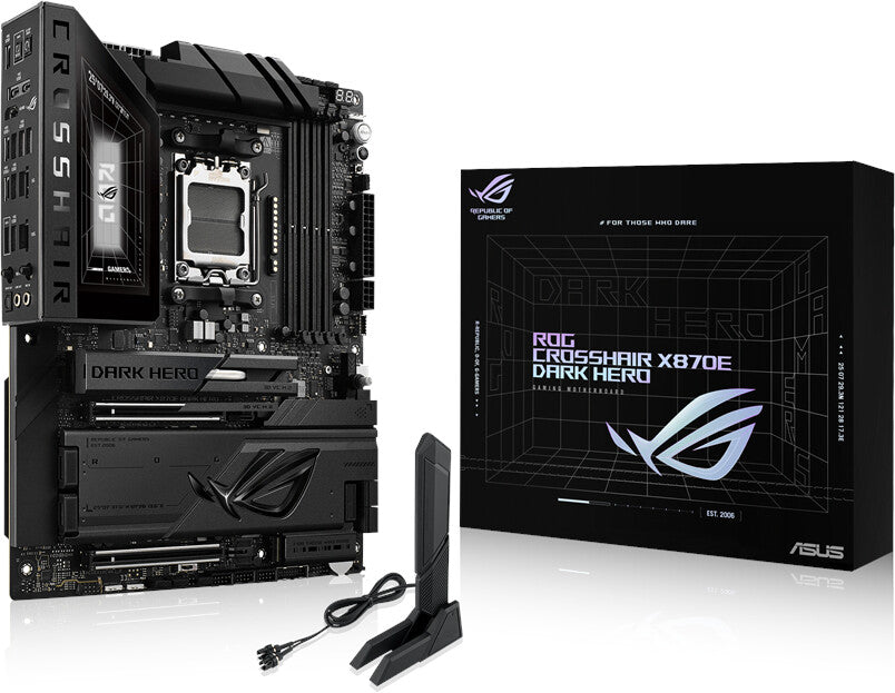 ASUS ROG CROSSHAIR X870E DARK HERO WIFI7 ATX motherboard AM5 HDMI/USB4