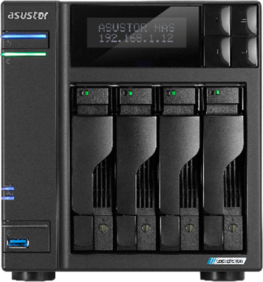 ASUSTOR AS6704T Gen2 Lockerstor 4 NAS System 4-bay