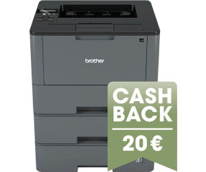 Brother HL-L5100DNTT Laser Printer B/W (A4, printer, up to 40 ppm, network, duplex, 3 x paper cassettes)