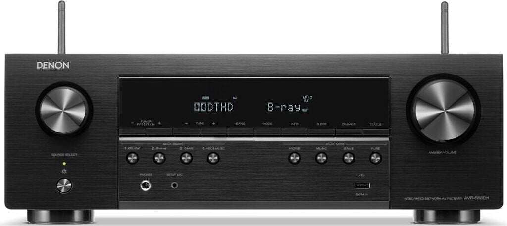 Denon AVR-S660H Black