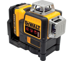 DeWalt DCE089D1R-QW Rotary Laser 1x2Ah 10.8V agli ioni di litio con custodia TSTAK rosso