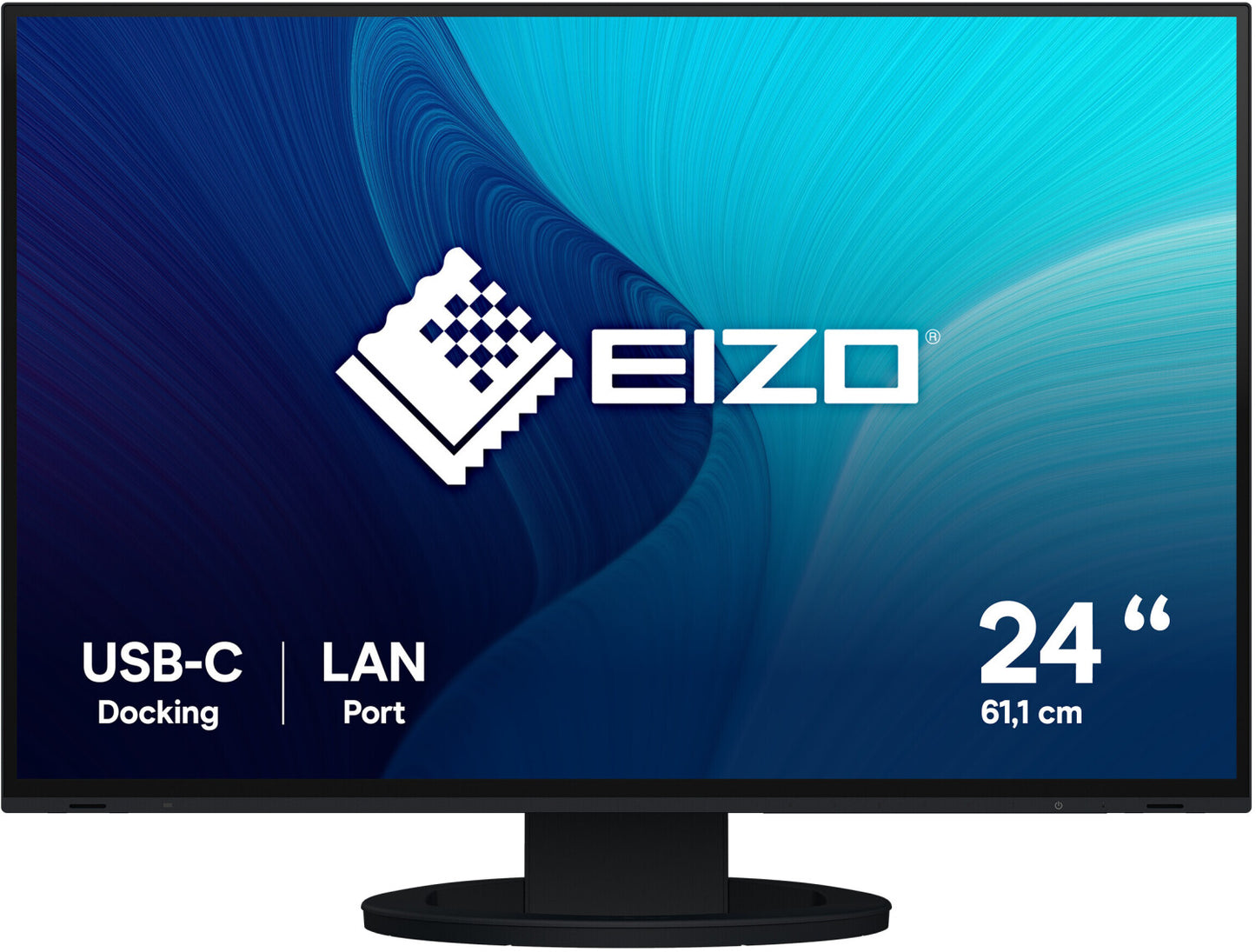 EIZO Flexscan EV2495-BK 61,1cm (24") WUXGA IPS Monitor DP/HDMI/USB-C Pivot HV